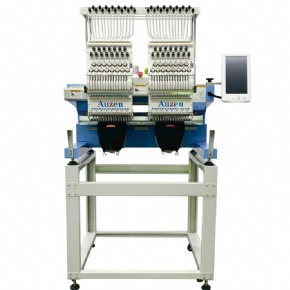 Two head new embroidery machine best two heads multi-needles embroidery machine computerized device for caps shirt