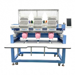 Three Head Digital Embroidery Machine