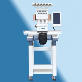 single heads embroidery machine computer automatic digital shirt cap t shirt industrial embroidery machines