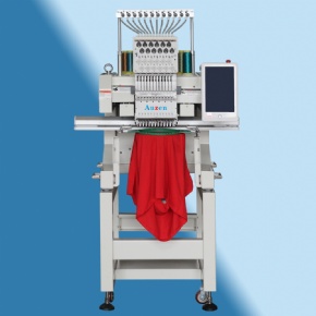 400*600mm working area computer embroidery machine price single head 12 needles strong embroidery machine for factory home use