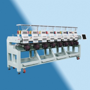 8 head embroidery machine factory price high speed for flat cap clothes multifunctional embroidery machine