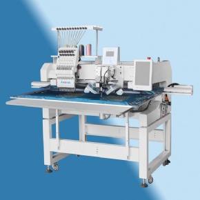 1200*550mm 1201+1 single head embroidery machine flat mixed rhinestone embroidery machines prices